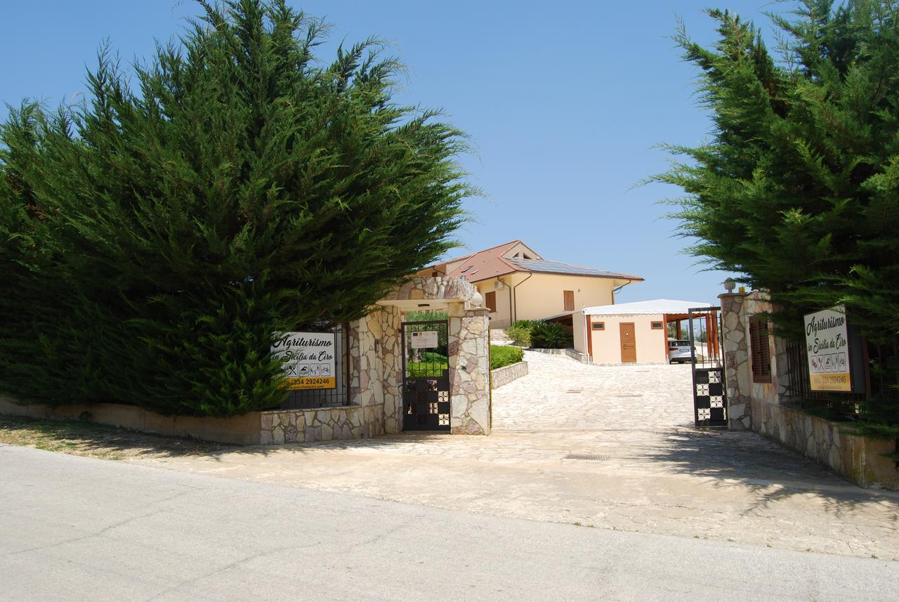 In Sicilia Da Ciro Bed and Breakfast Vita Eksteriør billede